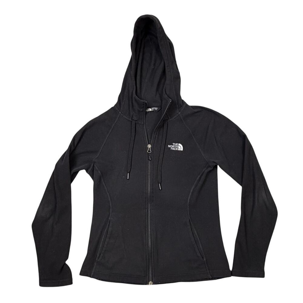 The North Face Black Full Zip Fleece Hoodie Women's Size Small
